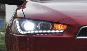 Kp: OH T[EX wbhCg 2010-2014 LED DRL BI LZm Y nC [ r[ p[LO tHOv 4300K`8000K 35WE55W AL-HH-0126 Car parts
