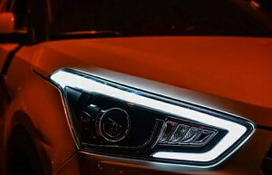 �w�b�h���C�g �K�p: �q�����_�C/����/HYUNDAI IX25 2015 LED �w�b�h�����v �f�C�^�C�������j���O���C�g DRL �o�C�L�Z�m�� HID 4300K�`8000K 35W�E55W AL-HH-0144 Car parts