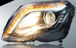 適用: メルセデスベンツ/MERCEDES BENZ GLK ヘッドライト 2013-2015 LED ヘッドランプ DRL プロジェクター H7 HID バイキセノン レンズ 4300K〜8000K 35W・55W AL-HH-0207 Car parts