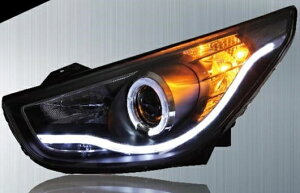 Kp: q_C//HYUNDAI IX35 wbhCg 2010-2012 CX5 LED wbhv DRL vWFN^[ H7 HID oCLZm Y 4300K`8000K 35WE55W AL-HH-0226 Car parts