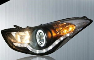 �w�b�h�����v �K�p: �q�����_�C/����/HYUNDAI �G�����g�� �w�b�h���C�g 2012-2016 LED DRL �f�C�^�C�������j���O���C�g �o�C�L�Z�m�� HID 4300K�`8000K 35W�E55W AP-ALH0248 Car parts