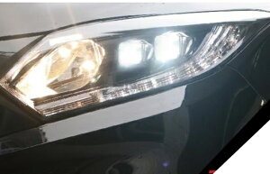 適用: ホンダ ベゼル ヘッドライト 2015-2016 ヘッドランプ LED DRL プロジェクター H7 HID バイキセノン レンズ 4300K〜8000K 35W・55W AL-HH-0263 Car parts