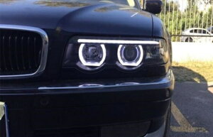 Kp: BMW/r[G_u[ E38 wbhCg 1998-2002 LED DRL BI LZm Y nC [ r[ p[LO HID tHOv 4300K`8000K 35WE55W AL-HH-0347 Car parts