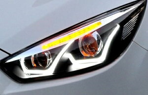 適用: フォード/FORD フォーカス ヘッドライト 2015 LED DRL レンズ ダブル ビーム H7 HID キセノン BI 4300K〜8000K 35W・55W AL-HH-0375 Car parts