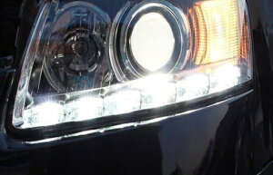 適用: アウディ/AUDI A6L ヘッドライト 2005-2012 LED DRL レンズ ダブル ビーム H7 HID キセノン BI 4300K〜8000K 35W・55W AL-HH-0409 Car parts