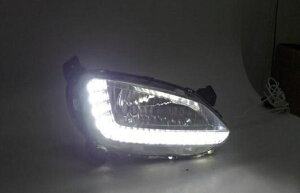 Kp: q_C//HYUNDAI IX45 2013-15 LED DRL tHO v fC^CjOCg x KCh AL-HH-0423 Car parts