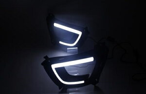 �K�p: �N�� �X�|�[�e�[�W 2015 LED DRL R �����x �K�C�h �t�H�O �����v �f�C�^�C�������j���O���C�g C �V���[�v AL-HH-0534 Car parts