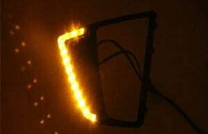 �K�p: �q�����_�C/����/HYUNDAI IX25 2014-2015 LED DRL �����x �K�C�h �t�H�O �����v �f�C�^�C�������j���O���C�g L �V���[�v AL-HH-0687 Car parts