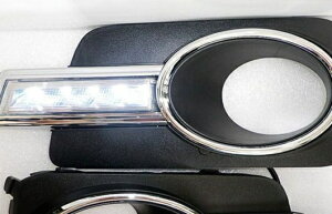 適用: フォルクスワーゲン/VOLKSWAGEN ティグアン 11-12 LED DRL フォグ ランプ デイタイム ランニング 高光度 ガイド ライト 35W ホワイト 5500K AL-HH-0879 Car parts