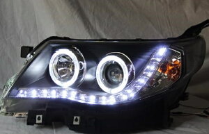 ヘッドランプ 適用: スバル フォレスター 2008-2012 LED ヘッドライト DRL H7/D2H HID キセノン BI レンズ 4300K〜8000K 35W・55W AL-HH-0886 Car parts