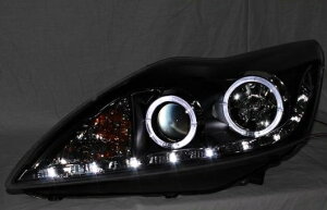 ヘッドランプ 適用: フォード/FORD フォーカス 2009-2011 LED ヘッドライト DRL H7/D2H HID キセノン BI レンズ 4300K〜8000K 35W・55W AL-HH-0894 Car parts