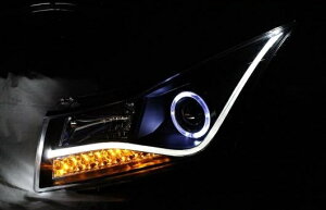 �w�b�h�����v �K�p: �V�{���[/CHEVROLET �N���[�Y 2009-2015 LED �w�b�h���C�g DRL H7/D2H HID �L�Z�m�� BI �����Y 4300K�`8000K 35W�E55W AL-HH-0923 Car parts