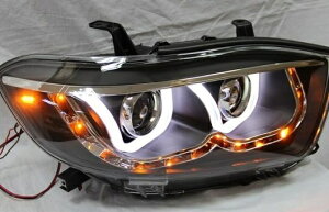 ヘッドランプ 適用: トヨタ ハイランダー 2009 2011 LED ヘッドライト DRL H7/D2H HID キセノン BI レンズ 4300K〜8000K 35W・55W AL-HH-0956 Car parts
