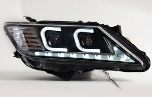 LED ヘッドランプ 適用: トヨタ カムリ ヘッドライト 2012-2014 DRL H7 HID Q5 バイキセノン レンズ ロー ビーム 4300K〜8000K 35W・55W AL-HH-1126 Car parts