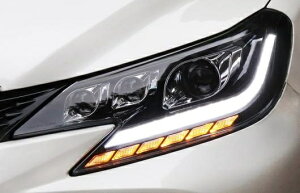 �w�b�h�����v �K�p: �g���^ �}�[�N X �w�b�h���C�g 2013-2017 ���C�c/�}�[�NX LED DRL �I�[�� ���C�g AL-HH-1386 Car parts
