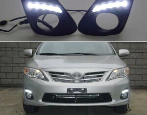 2s[X LED fC^C jO Kp: g^ J[ 2011 2012 2013 X[p[ Px 12V LED DRL h ABS fCCg ou AL-HH-1494 Car parts