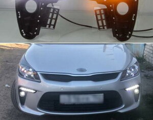 Kp: N I K2 2017 2018 CG[ `[jO VOi X^C [ h ABS DRL 12V LED fC^CjOCg fCCg AL-HH-1511 Car parts