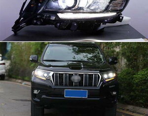 LED wbhCg Kp: g^ vh FJ150 LC150 2018 2019 LED DRL _Ci~bN ^[VOiCg wbh v AZu AL-HH-1793 Car parts