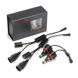 2�s�[�X H8 40W �G���W�F���A�C LED �}�[�J�[ �w�b�h���C�g HALO �����O �t�H�O���C�g �o���u �K�p: BMW E60 E63 E64 E70 X5 E70 X6 E82 E87 E89 Z7 E90 E91 E92 AL-HH-2044 Car parts