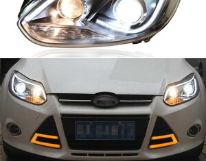 LED wbhCg Kp: tH[h/FORD tH[JX 3 MK3 2012 2013 2014 LED DRL nQ ^[VOi wbh v AZu AbvO[h AL-HH-2051 Car parts