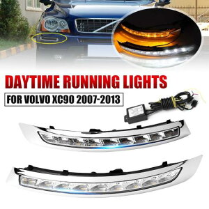2�s�[�X LED �f�C�^�C�� �����j���O ���C�g DRL �K�p: �{���{/VOLVO XC90 2007 2008 2009 2010 2011 2012 2013 �^�[���V�O�i�� �h���C�r���O �t�H�O �����v AP-ALH2064 Car parts