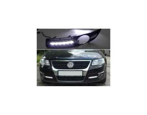 2s[X LED fC^CjOCg Kp: tHNX[Q/VOLKSWAGEN pT[g B6 2007 2008 2009 h ABS Jo[ 12V LED DRL tHOv  AL-HH-1572 Car parts