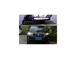 LED �w�b�h���C�g �K�p: �g���^ �v���h FJ150 LC150 2018 2019 LED DRL �_�C�i�~�b�N �^�[���V�O�i�����C�g �w�b�h �����v �A�Z���u�� AL-HH-1793 Car parts