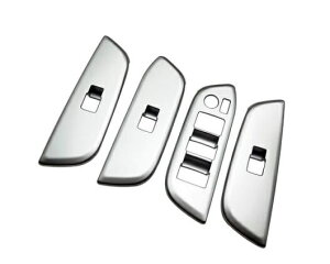 �K�p: 2023 �g���^ �N���E�� �X�|�[�c �E�C���h�E ���t�g �{�^�� �R���g���[�� �p�l�� �J�o�[ �A�N�Z�T���[ �J�[�{���E�V���o�[ ���n���h���ԁE�E�n���h���� SR-AA-0053 Interior parts for cars