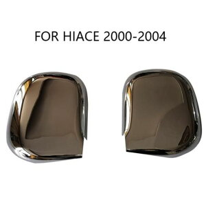 ミラー ミラー メッキ ミラー カバー ミラー カバー ステッカー 適用: トヨタ ハイエース 2000 2001 2002 2003 2004 2005 2006 2007 2008 2ピース ハイエース 00-04 SR-AA-1972 Exterior parts for cars