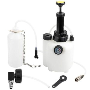 フルード ブリーダー マニュアル ブレーキ ブリーダー 3L 容量 マニュアル ブレーキ フルード ブリーダー ブリーディング ツール ユニバーサル アダプタ タイプA SR-BB-8898 Car parts