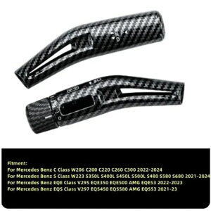 �X�e�A�����O �z�C�[�� �V�t�g ���o�[ ���C�p�[ ���b�h �g���� �J�o�[ �K�p: �����Z�f�X �x���c C E GLC S EQE EQS SL �N���X W206 W223 V295 V297 �V���o�[�E�J�[�{���� SR-CC-4795 Interior parts for cars