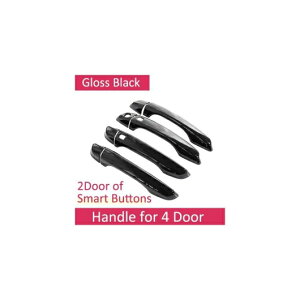 �K�p: �v�W���[/PEUGEOT 208 P21 2020 2021 2022 2023 ����u���b�N �X�}�[�g �h�A �n���h�� �J�o�[ �g���� �ی� �G�N�X�e���A 4 �n���h�� 1 �L�[�z�[���`4 �n���h�� 4 �{�^�� SR-CC-5450 Exterior parts for cars