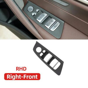 �C���e���A �h�A �J�[�{�� �E�C���h�E �X�C�b�` �p�l�� �J�o�[ �K�p: BMW 5�V���[�Y M5 G30 G31 F90 2017 2018 2019 2020 �E�n���h���p �� �t�����g�E�E�n���h���p �E �t�����g SR-CC-8480 Interior parts for cars