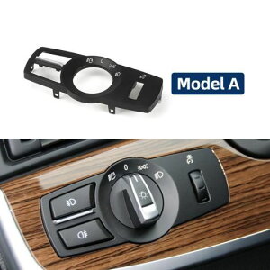 �w�b�h���C�g �X�C�b�` �{�^�� �K�p: BMW 5 6 7�V���[�Y X3 X4 F02 F10 F18 F07 F06 F25 F26 ���C�g �R���g���[�� �p�l�� �t�H�O ���C�g �X�C�b�` �^�C�vA�E�^�C�vB SR-CC-8549 Interior parts for cars