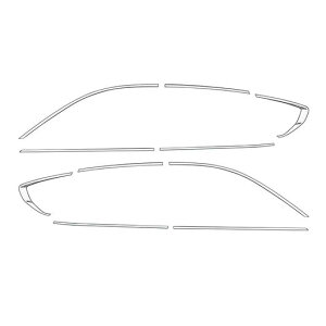 Kp: }c_ CX60 CX-60 2022 2023 2024 XeX X`[ AE^[ hA KX EChE K[jbV [fBO GNXeA X^CO ANZT[ SR-AA-0271 Exterior parts for cars