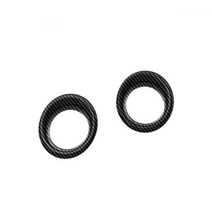 適用: トヨタ CHR C-HR 2024 2025 インテリア アクセサリー ABS サイド フロント ダッシュボード エアコン 吹き出し口 カバー 左 右 ABS カーボンファイバー〜ABS マット SR-AA-4302 Interior parts for cars