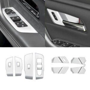 右ハンドル用 インテリア アクセサリー 適用: マツダ CX-60 CX 60 20222023 2024 ウインドウ コントロール ガラス スイッチ 2種セット マット〜2種セット カーボンファイバー SR-AA-4635 Interior parts for ca