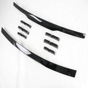 適用: 起亜 モハベ ボレゴ HM2 2019-2022 ABS フロント センター メッシュ グリル グリル カバー ラジエーター ストリップ トリム ABS ピアノ ブラック・ABS カーボンファイバー SR-AA-4693 Exterior parts fo