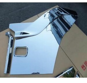 適用: いすゞ 5-スター ギガ トラック クローム メッキ ドア トリム パネル ボディ パーツ SR-AA-1252 Exterior parts for cars