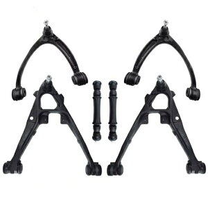 6ピース フロント アッパー ロワー コントロールアーム スウェイバー リンク キット 適用: キャデラック/CADILLAC エスカレード シボレー/CHEVROLET シルバラード 1500 GMC ユーコン 2007-2016 SR-BB-5062 Ca