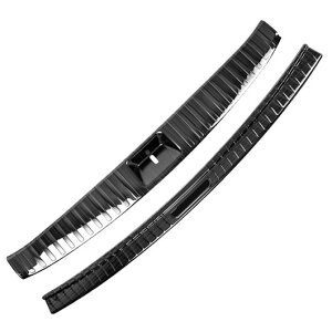 適用: 起亜 カーニバル 2022-2024 ステンレス スチール インナー & アウター リア バンパー ドア シル プレート プロテクター カバー トリム 2ピース SR-BB-5577 Exterior parts for cars