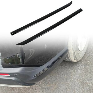 適用: ホンダ CR-V CRV 2023 2024 ABS 光沢ブラック フロント & リア バンパー カバー トリム モールディング ストリップ 2ピース リア バンパー トリム SR-BB-5441 Exterior parts for cars