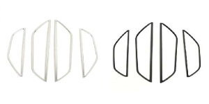 �K�p: �A�E�f�B/AUDI Q3 F3 �X�|�[�c�o�b�N 2019 2020 2021 2022 2023 �X�`�[�� �C���e���A �T�C�h �h�A �X�s�[�J�[ �J�o�[ �C���e���A �g���� 4�s�[�X �}�b�g�E�u���b�N SR-BB-6315 Interior parts for cars