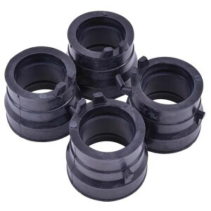 4�s�[�X �I�[�g�o�C �L���u���^�[ �C���e�[�N �A�E�g���b�g �}�j�z�[���h �C���^�[�t�F�[�X �K�p: �z���_ CBR250 CB400 MC14 MC17 MC19 MC22 CB400SF �u���b�N SR-BB-7630 Motorcycle parts