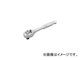 前田金属工業/TONE ラチェットハンドル(ホールドタイプ) 6.35凸 140mm 48枚歯 RH23K(3699102) JAN：4953488208887 Ratchet handle hold type convex teeth