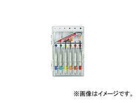 兼古製作所/ANEX 精密ドライバーセット プラス・マイナス6本組 800(2759438) JAN：4962485222024 Precision driver set plus minus pcs