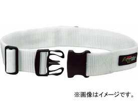 タジマ アラウンド・ザ・ウエスト ワンタッチベルトL/白 AW-OBLW(3354105) JAN：4975364067074 Around West One Touch Belt White