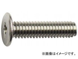 トラスコ中山 超低頭小ねじ ステンレス M4×10 TFSS-0410(8195335) 入数：1PK(12本) Ultra low head screw stainless steel