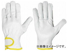 シモン 牛本革手袋 723P白LL 4130182(7895062) Ushimoto leather gloves White