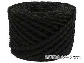 ユタカ 荷造り紐 シュロ縄玉 約3mm×50m ブラック M133-BK(7946406) Packed string Suro rope ball Approximately black
